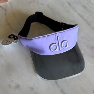 ALO Lavender and Black Visor